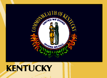 FLAG KENTUCKY STATE 3'X5' NYLON MATERIAL - State Flags